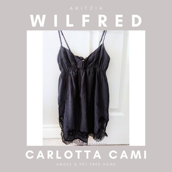 5 tops for $40!!! Aritzia Wilfred Carlotta Silk Camisole - Picture 1 of 11